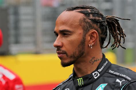 Lewis Hamilton side profile